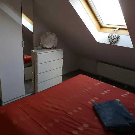 公寓 Ferienwohnung Kiebitzgrund Burghaun